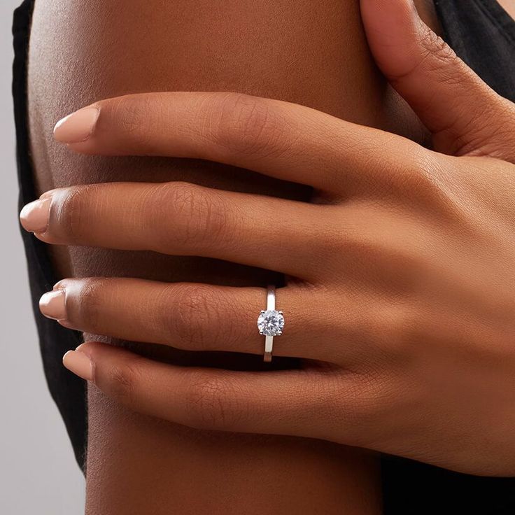 Solitaire engagement rings & ribbons at guaranteed low prices