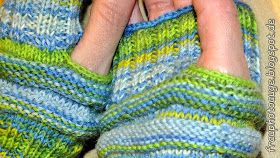 Mojos für die Hände #glovesmadefromsocks