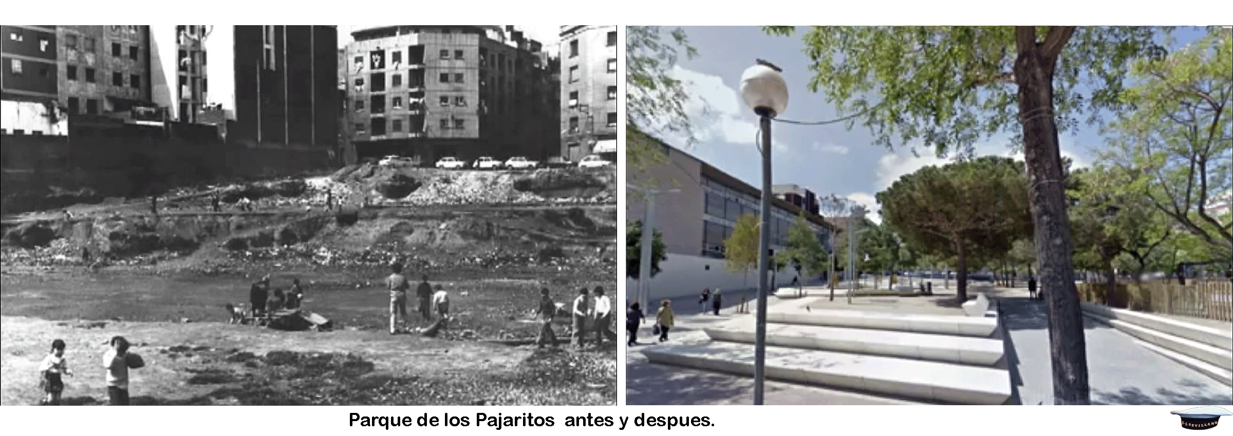 Parque De Los Pajaritos Ante Y Despues Parques Pajaros Pajaritos