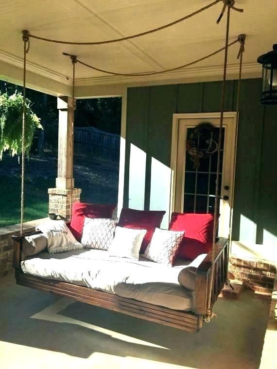 91 Clever Pallet Bed Swing Ideas For Backyard Garden - Gardens Ideas ... Pallet Patio Swing