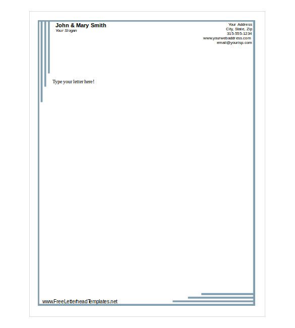 Related Image Free Letterhead Template Word Letterhead Template Word Free Letterhead Templates