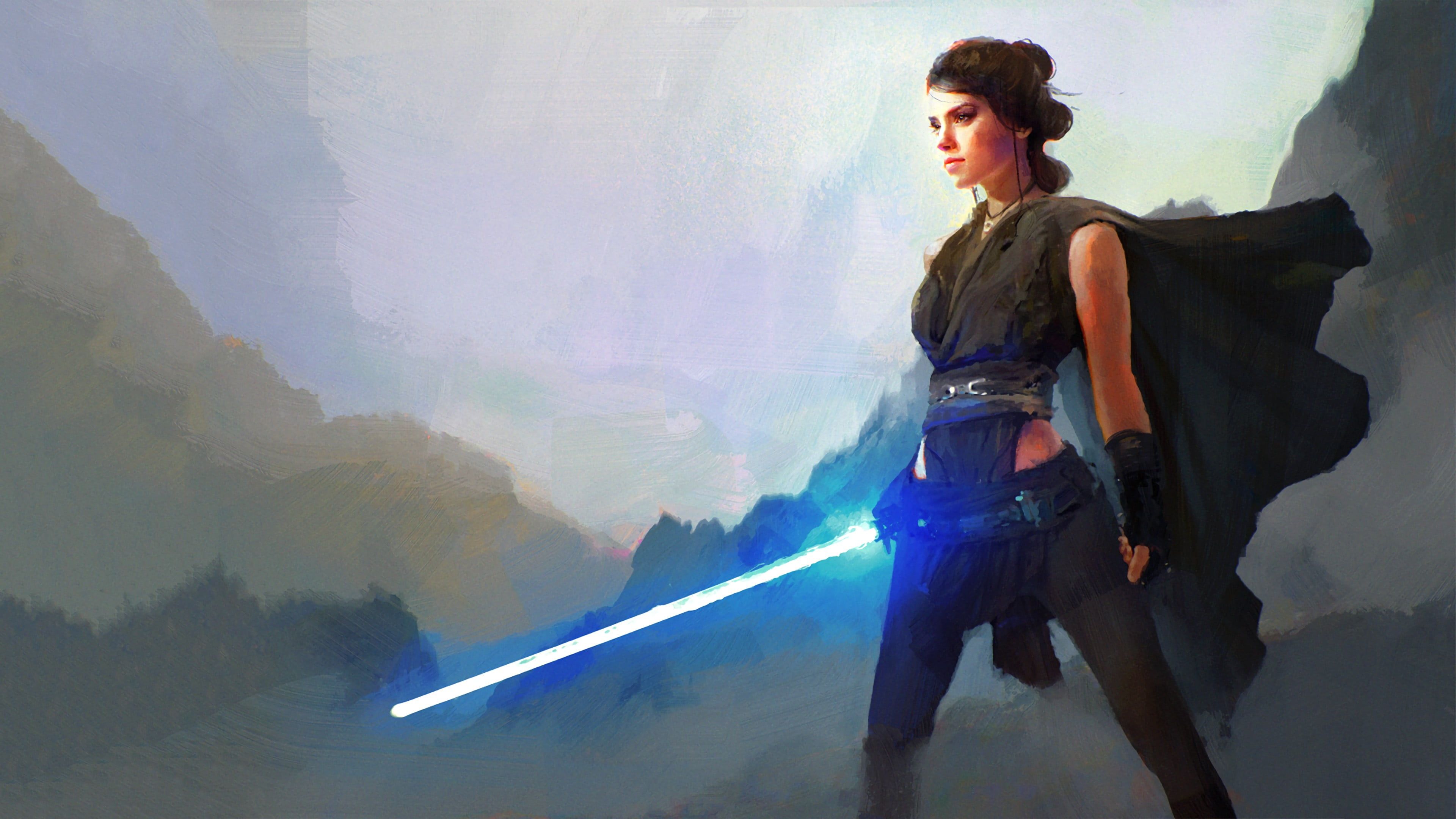 Star Wars Character Illustration Star Wars Rey From Star Wars Star Wars Character Illustration Star Wars Rey From Star Wars