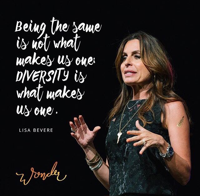 Lisa Bevere Wonder conference. Diversity Lisa bevere quotes, Lisa
