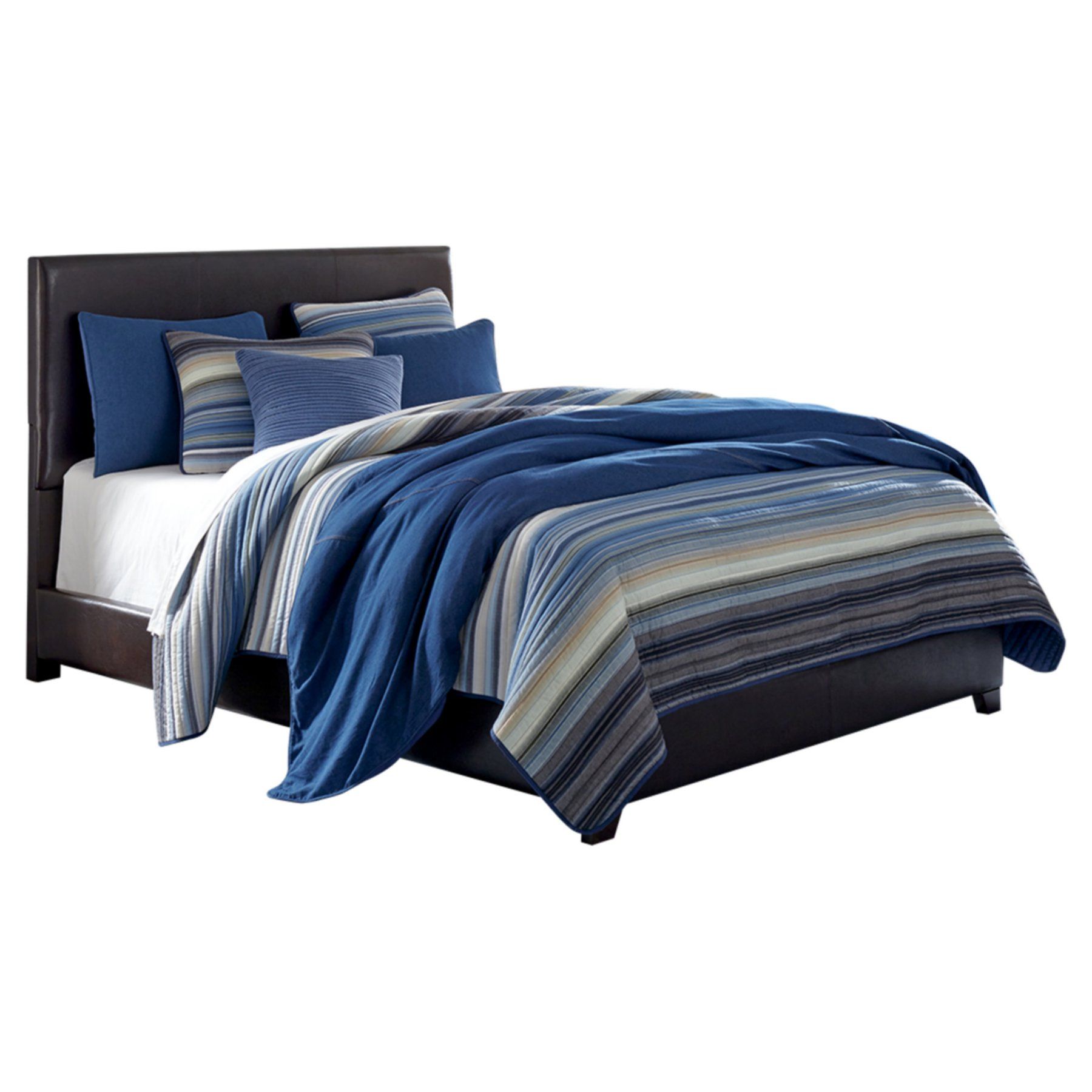 Signature Design By Ashley Monaka Upholstered Low Pro Bed Signature Design By Ashley Monaka Upholstered Low Pro Bed