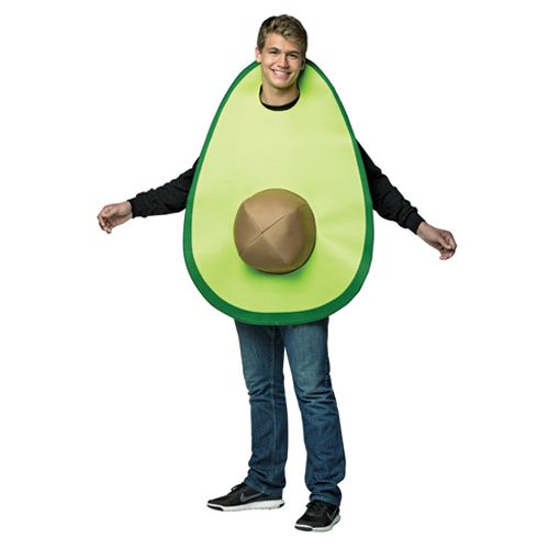 Avocado Costume Adult Food Stag Do Funny Mens Womens Fancy Dress Outfit
