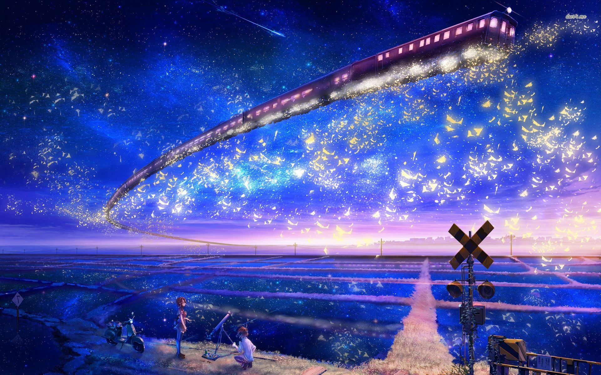 Anime Star Night Sky Tim Voi Google Anime Star Night Sky Tim Voi Google