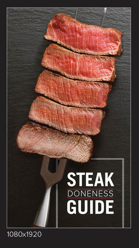 Steak Doneness Guide & Temperature Charts – Omaha Steaks