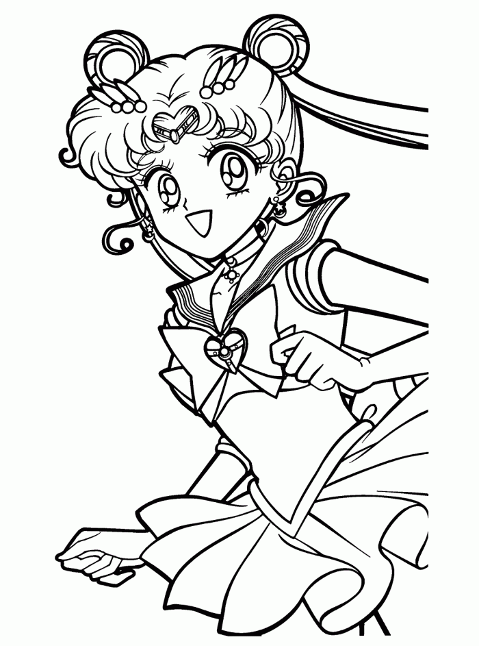 Sailor Moon para Colorear, pintar e Imprimir Gratis | Moon coloring pages, Sailor  moon coloring pages, Chibi coloring pages