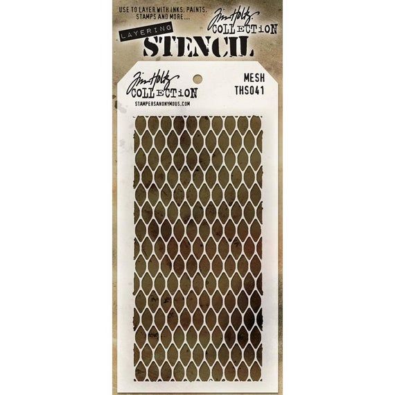 Tim Holtz Layering Stencil ~ TRACKS ~ THS044 ~ Stampers Anonymous