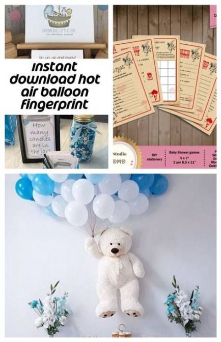 32+ ideas baby shower ideas gender neutral air balloon