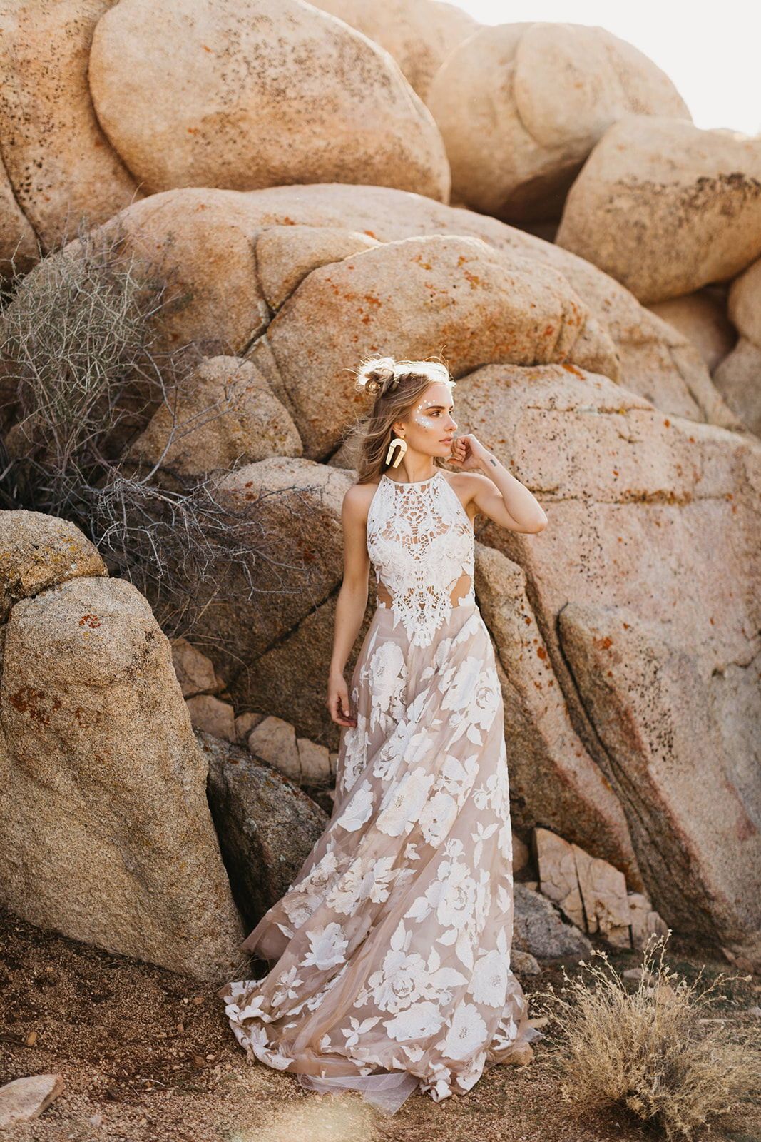 Wild Ones Boho Desert Bridal Inspo Indie Wedding Dress Classic