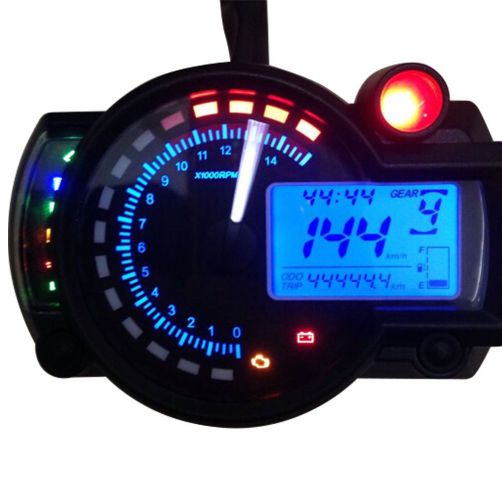 Speedometer Odometer Gauges Analog Classic Style Fits Motorized Bike