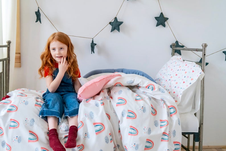 Toddler Pillowcase Kids Pillowcase Cotton Pillow Covers Organic Pillowcase Toddler Bedding Boy -Travel Pillow Toddler Bedding Girl