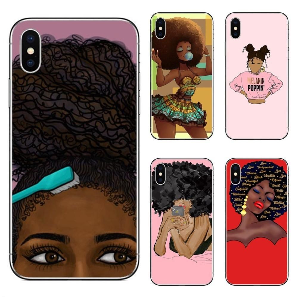 coque iphone 8 plus black girl