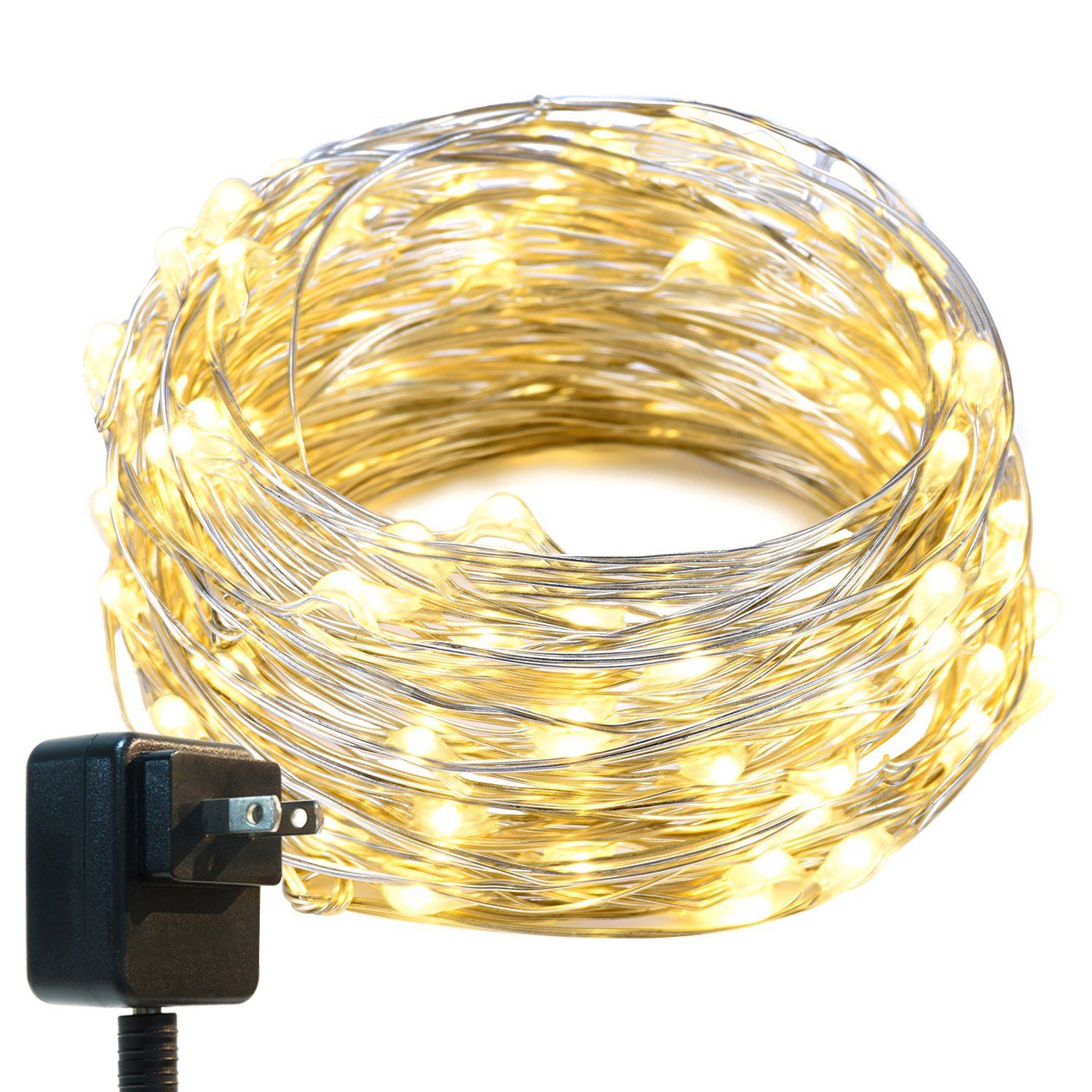 string lights oak leaf 33ft led starry lights with ul certified 3v