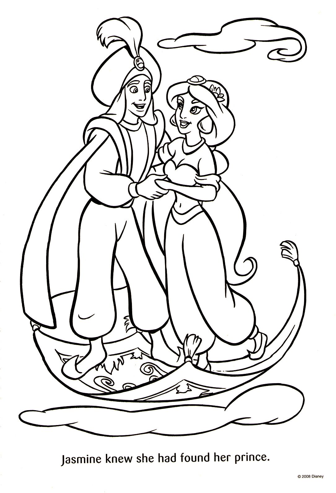 coloringdisney Aladdin coloring pages, Disney coloring pages, Love