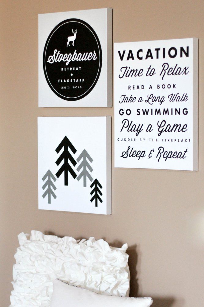 Custom Artwork On Canvas Shutterfly Home Decor Art Canvas Artwork By Tomkat Studio For Shutterfly Fonts Include Wisdom Script Futura Bold Caps