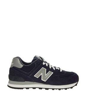 new balance mens navy trainers