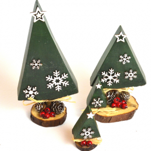 Choinki ozdobne – dekoracja, stroik świąteczny(23) - Sklep Online Artyferia Advent Calendar, Novelty Christmas, Christmas Ornaments, Holiday Decor, Home Decor, Decoration Home, Room Decor, Advent Calenders, Christmas Jewelry