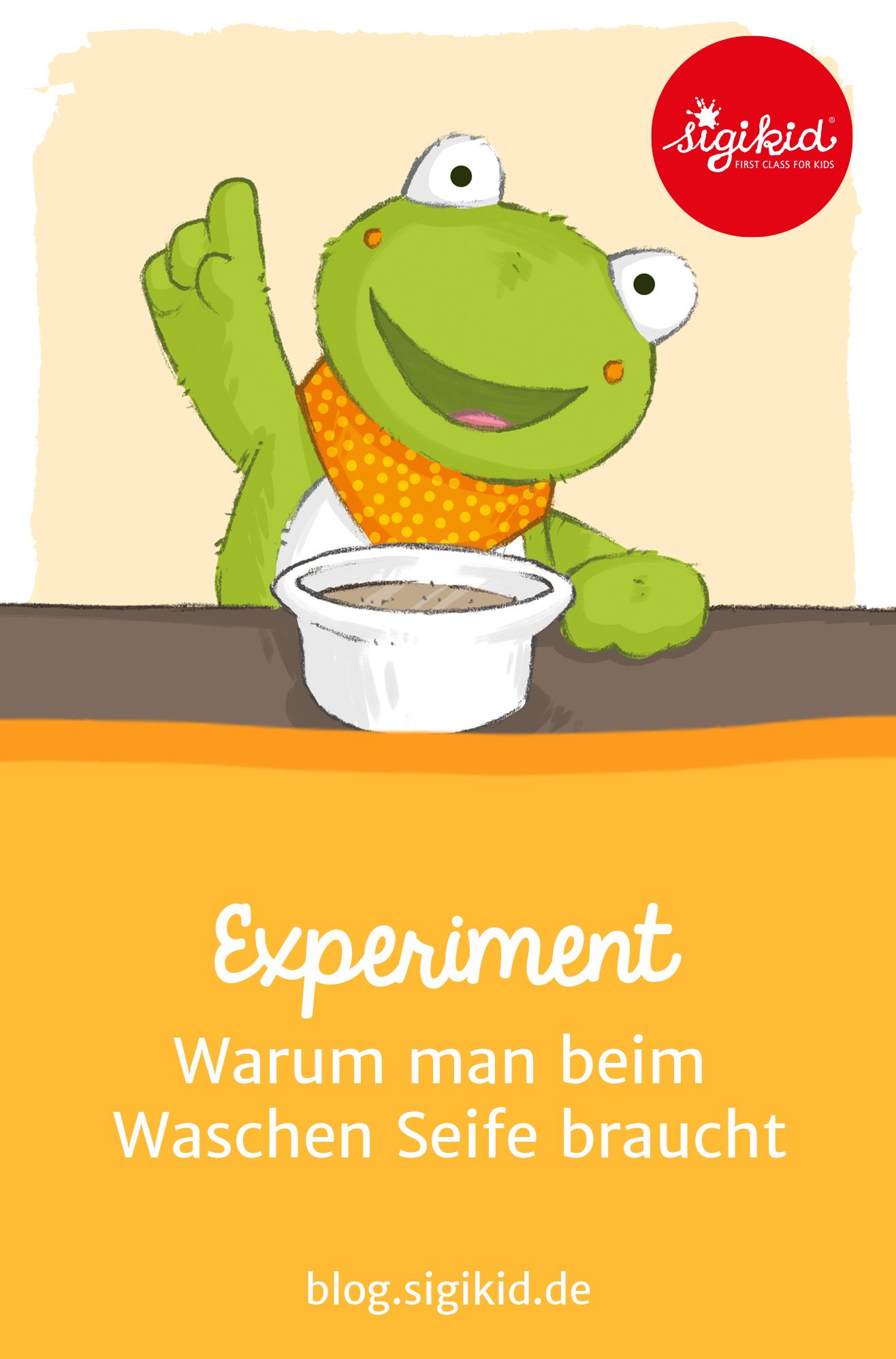 Warum man zum Händewaschen Seife braucht Experimente kinder, Lernen