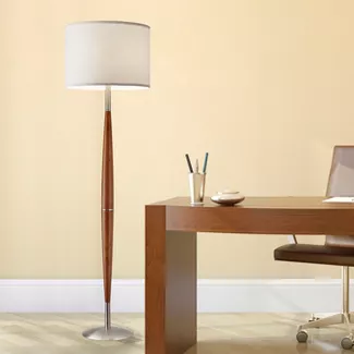 3 Way Gail Metal Double Gooseneck Floor Lamp With Glass Tray Table Steel Includes Energy Efficient Light Bulb Target Floor Lamp Lamp Gooseneck Floor Lamp