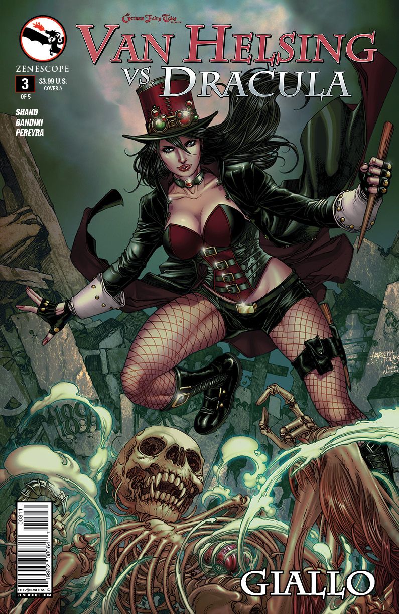 Grimm Fairy Tales Van Helsing vs The Werewolf 5 Cover D