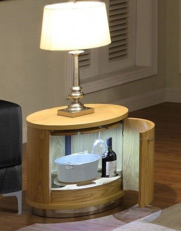 Jual Curve Oak Mini Bar And Lamp Table Jf608 275 00 Tables Jual Curve Oak Mini Bar And Lamp Table Jf608 275 00