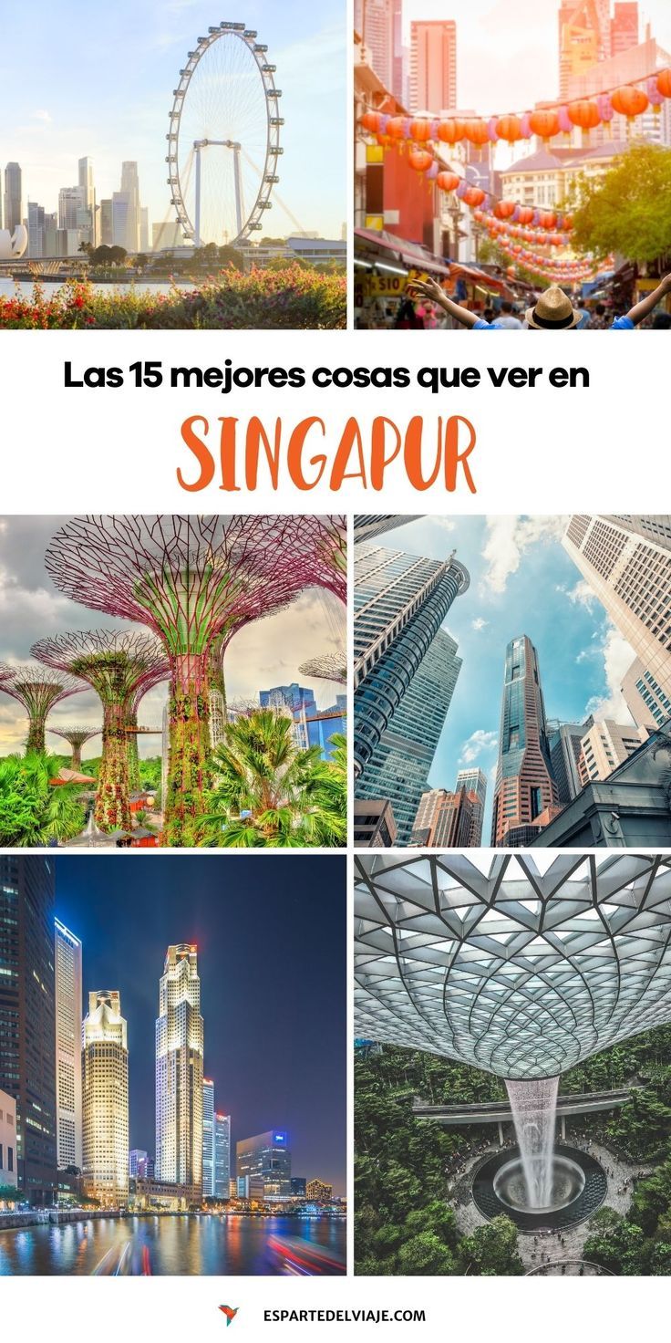 Las 20 mejores cosas que ver en Singapur