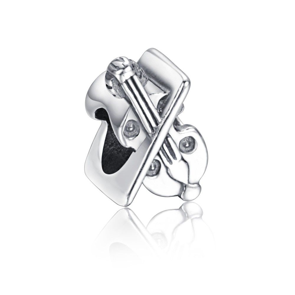 Violin Fairy Tale Charm 925 Sterling Silver Pandora Compatible Fairy Tale Charm 925 Sterling Silver
