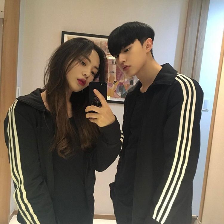Pin by Ngữ Lạc Thiên Ái on Couple Couples, Ulzzang couple, Korean couple jpg (750x750)