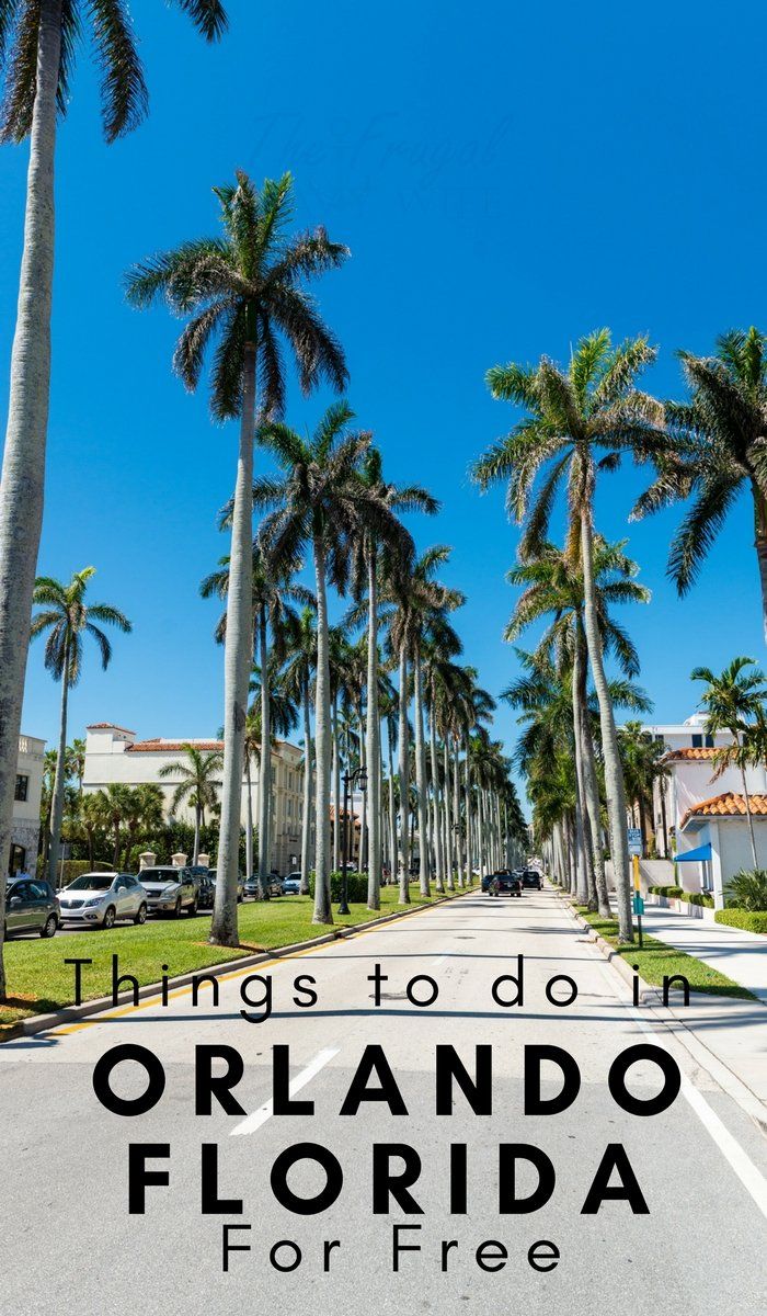 30 Free Things To Do in Orlando Fl