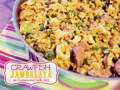 Spicy! Crawfish Jambalaya {A Cajun dish that is sure to please your family and guest!} #cajundishes