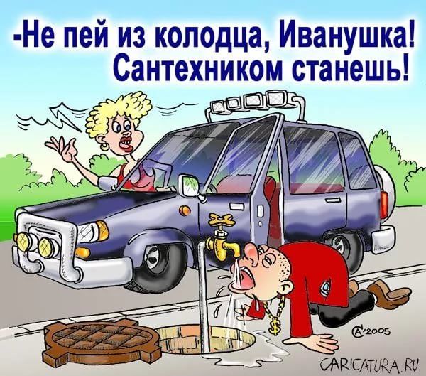 Карикатуры про сантехников 