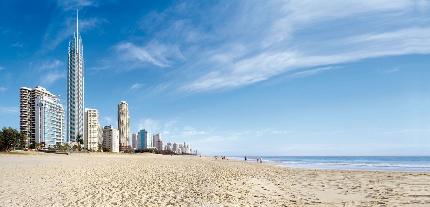Image result for Surfers Paradise Beach brisbane