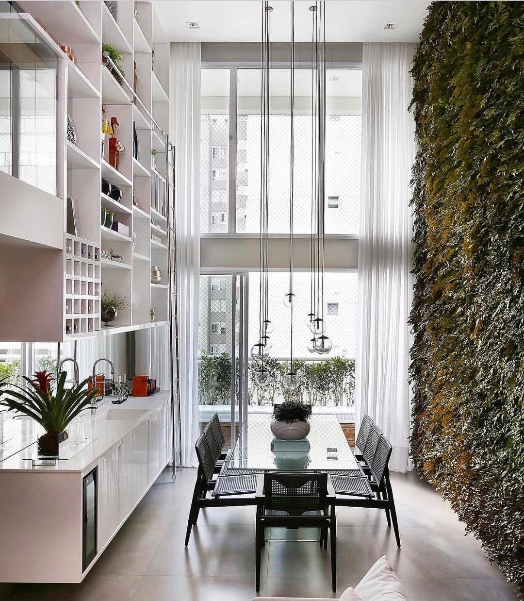 Nessa Sala De Um Apartamento D Plex O P Direito Duplo Foi Muito Bem -> Parede De Pe Direito Duplo Sala Nessa Sala De Um Apartamento D Plex O P Direito Duplo Foi Muito Bem -> Parede De Pe Direito Duplo Sala
