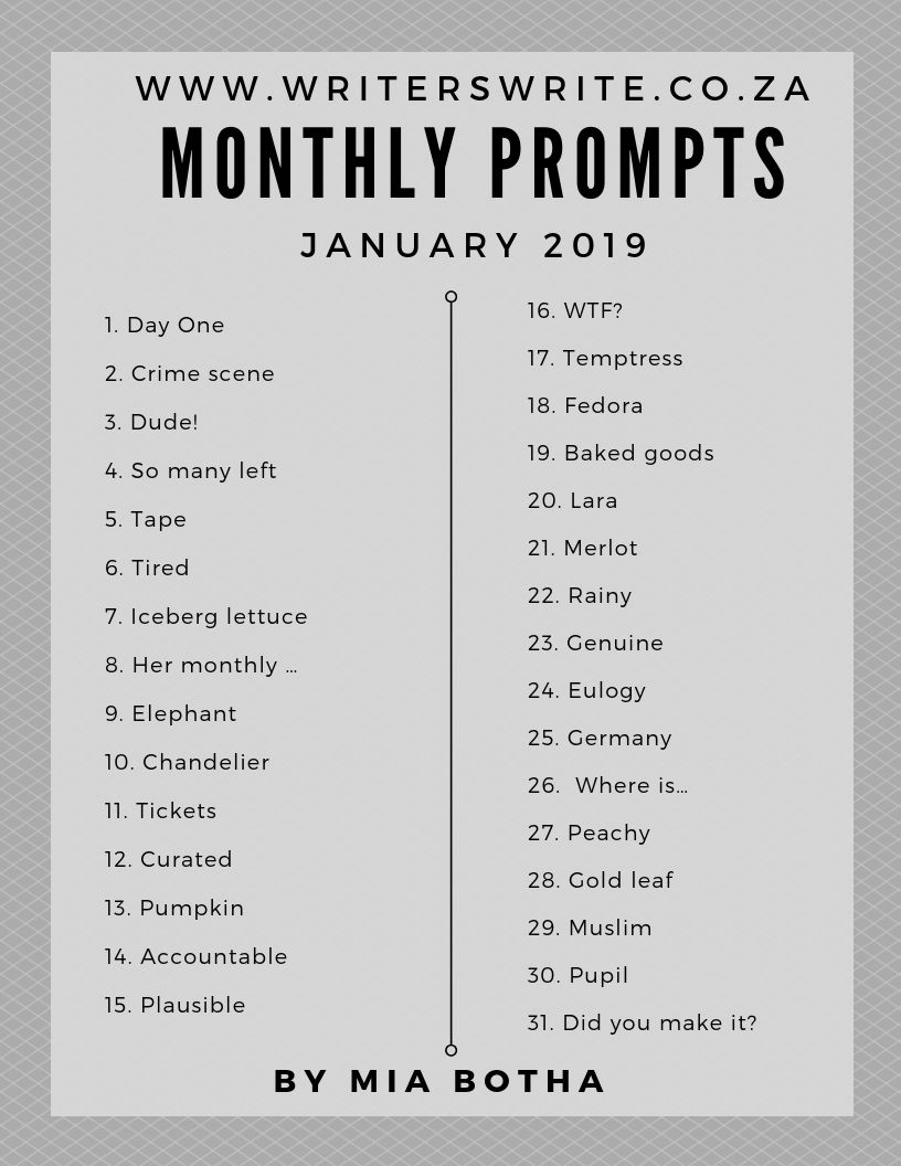 31 Writing Prompts For January 2019 Writing Prompts Funny, Poetry ...