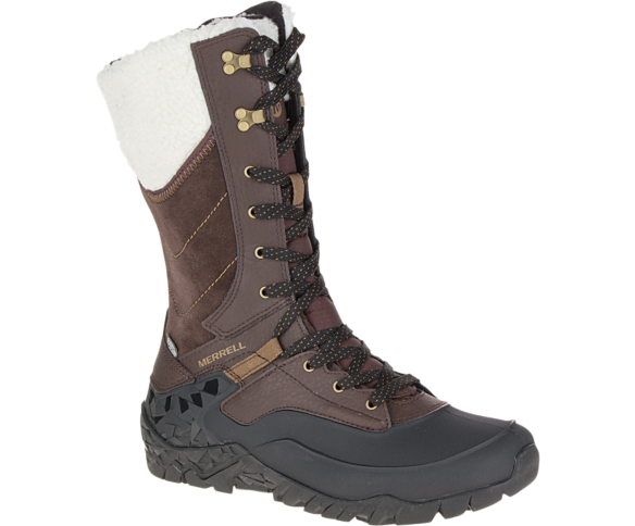Merrell Women's Aurora Tall Ice+ Waterproof Women's Aurora 27 Best Merrell Vibram Sole Hiking Shoes (Buyer's Guide