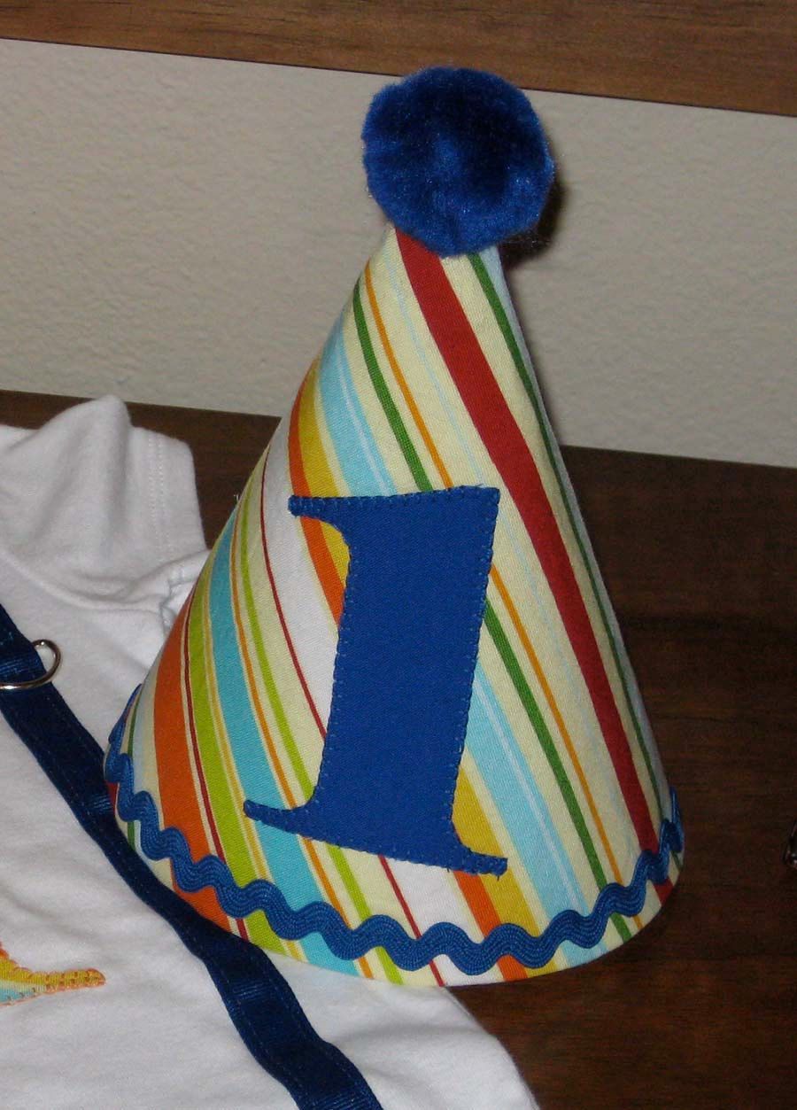 custom birthday hat first birthday party 1st birthday outfit toddler