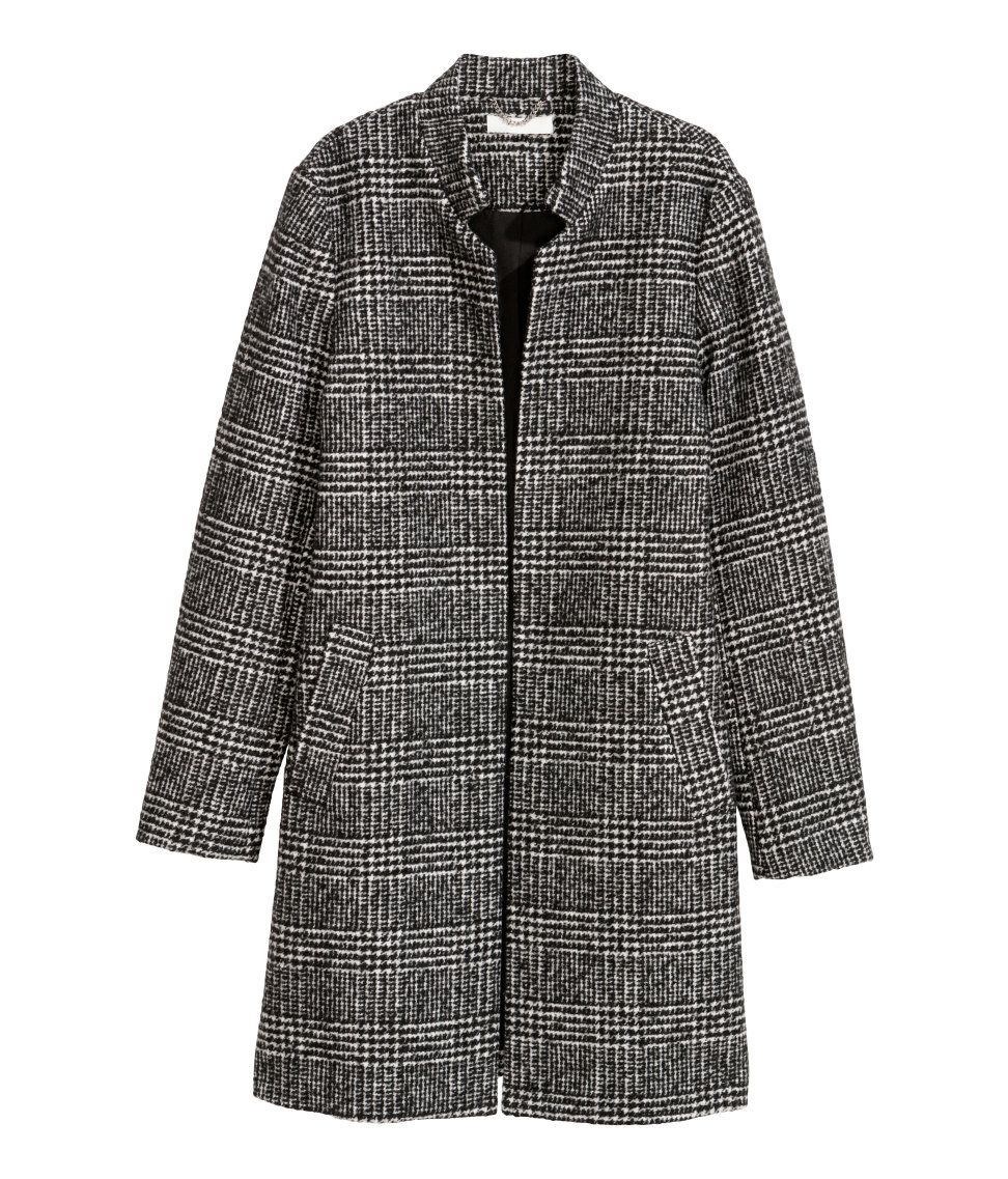 Reasons Negrocuadros amp;m Abrigo Coats H Corto Mx To Mujer RFwZ0q