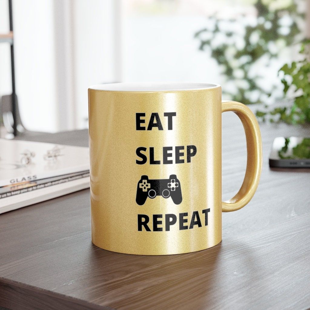 Eat Size 11oz Sleep Gamers Game Repeat Mug Special Gift Eat Size 11oz Sleep Gamers Game Repeat Mug Special Gift