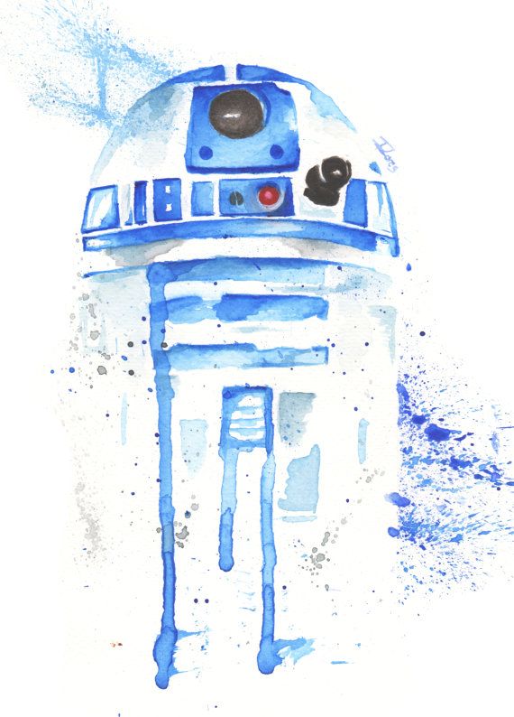 R2d2 Droid Watercolor Art Print Star Wars Decor Paint Star Wars Painting Star Wars Art Star Wars Fan Art R2d2 Droid Watercolor Art Print Star Wars Decor Paint Star Wars Painting Star Wars Art Star Wars Fan Art