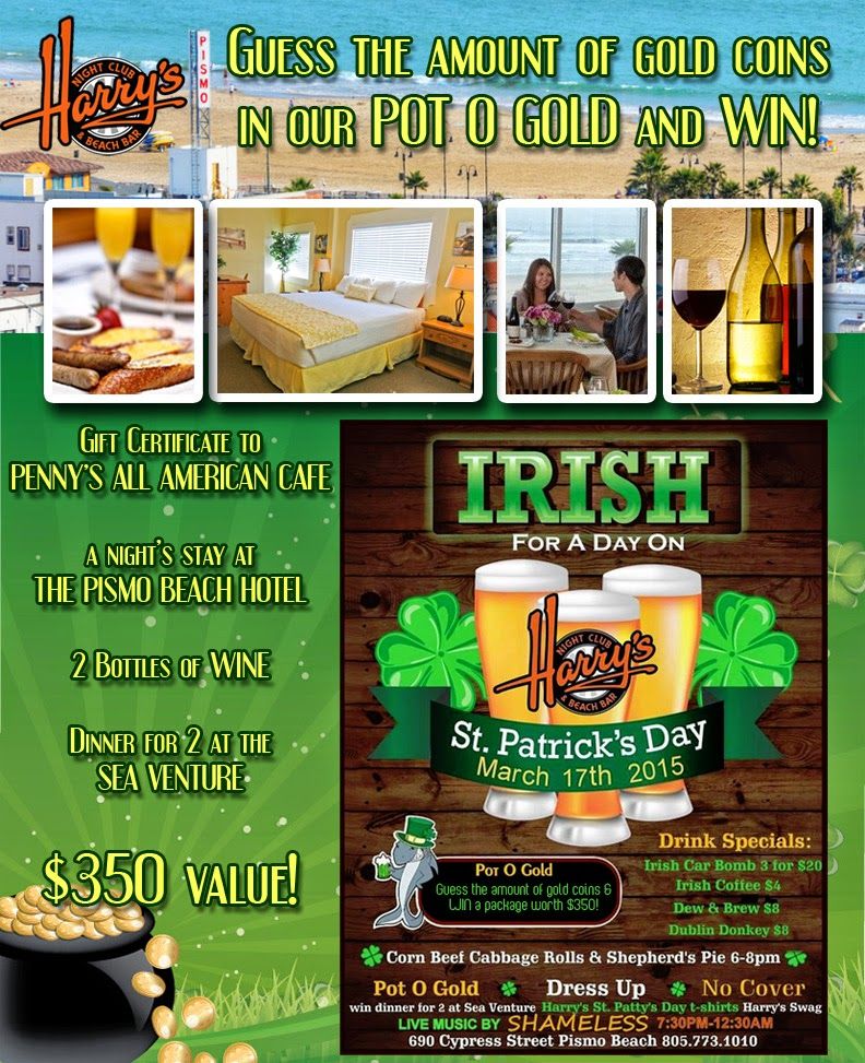 Harry's Night Club & Beach Bar Beach bars, Wine dinner, Pismo beach