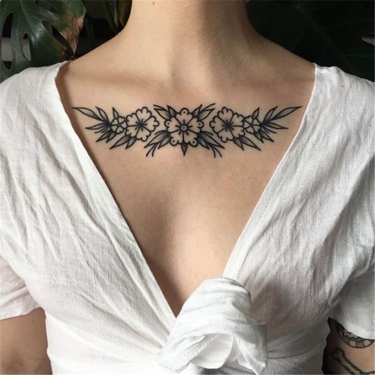 Fuimpostingit Chest Tattoos For Women Tattoos For Women Chest Piece Tattoos