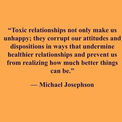 Just say "no" to toxic relationships  Self Help 