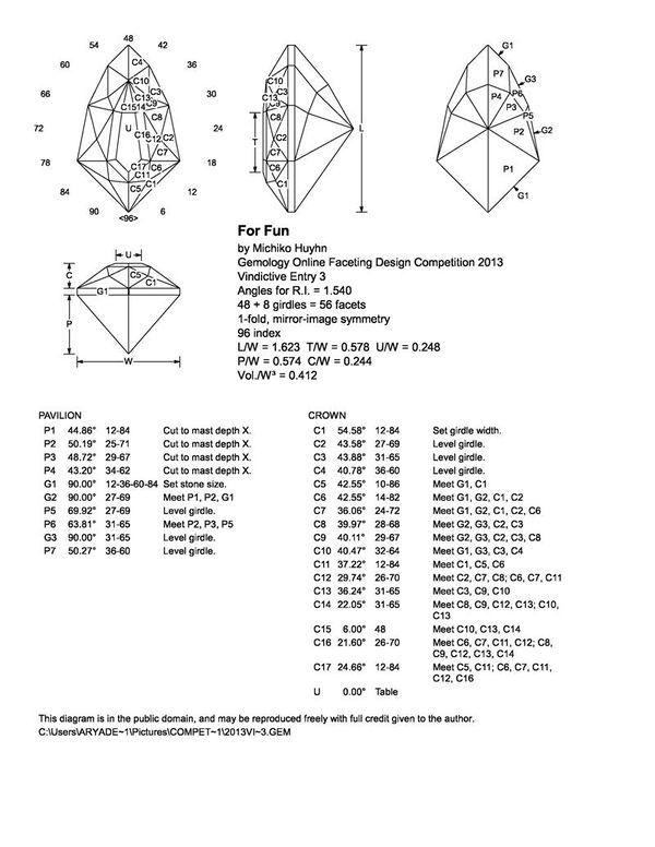 faceting diagrams fun best secret wiring diagram faceting designs online