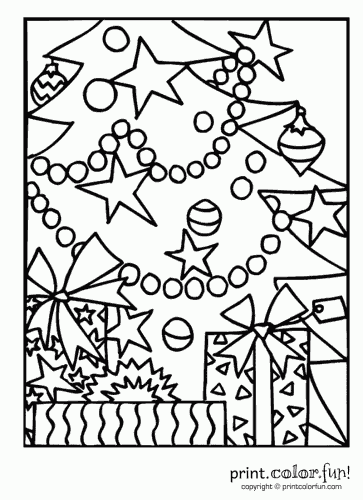Christmas Cards To Print And Color