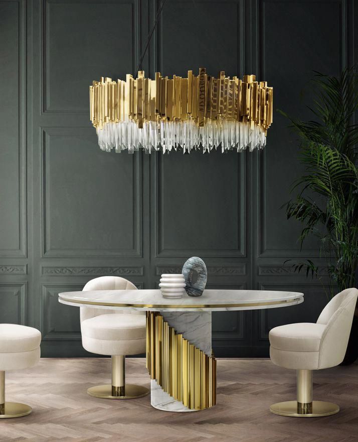 These luxury chandeliers can make a statement in any interior design