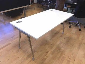 Magnificent Herman Miller Abak Desks With Modern Chrome Tapered Used Office Furniture Desks Chairs And Storage The Key Place To Providing An Online Marketplace With Access