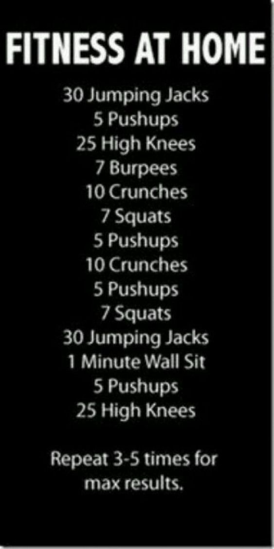 My workout routine. I have been doing this for strenght training along with cardio and watching what...