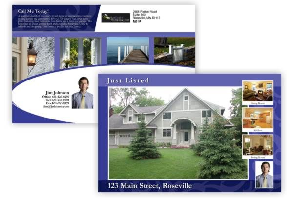 real estate postcard templates